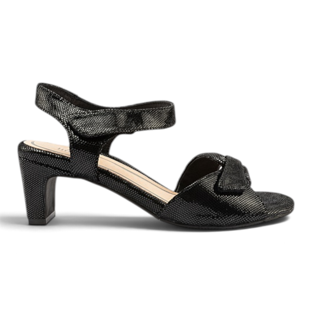 Jamaica Heels - Black Sparkle