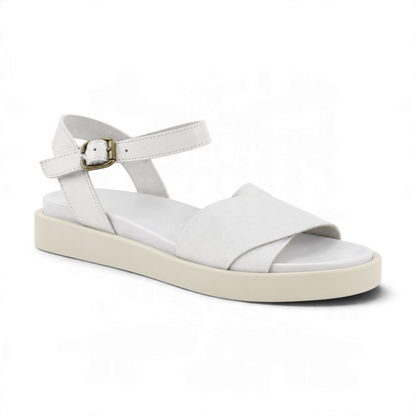 Jane All Over Sandal - White