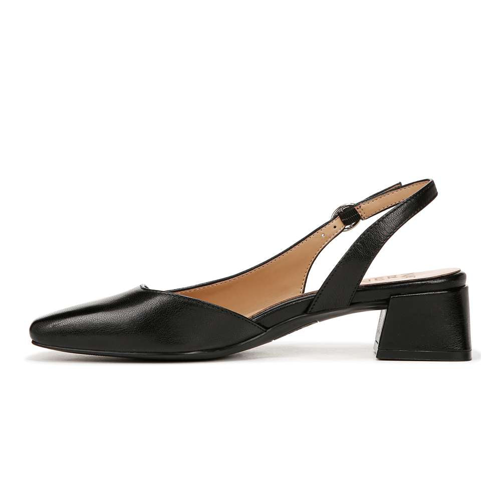Jayla Slingback Heeled Sandal - Black