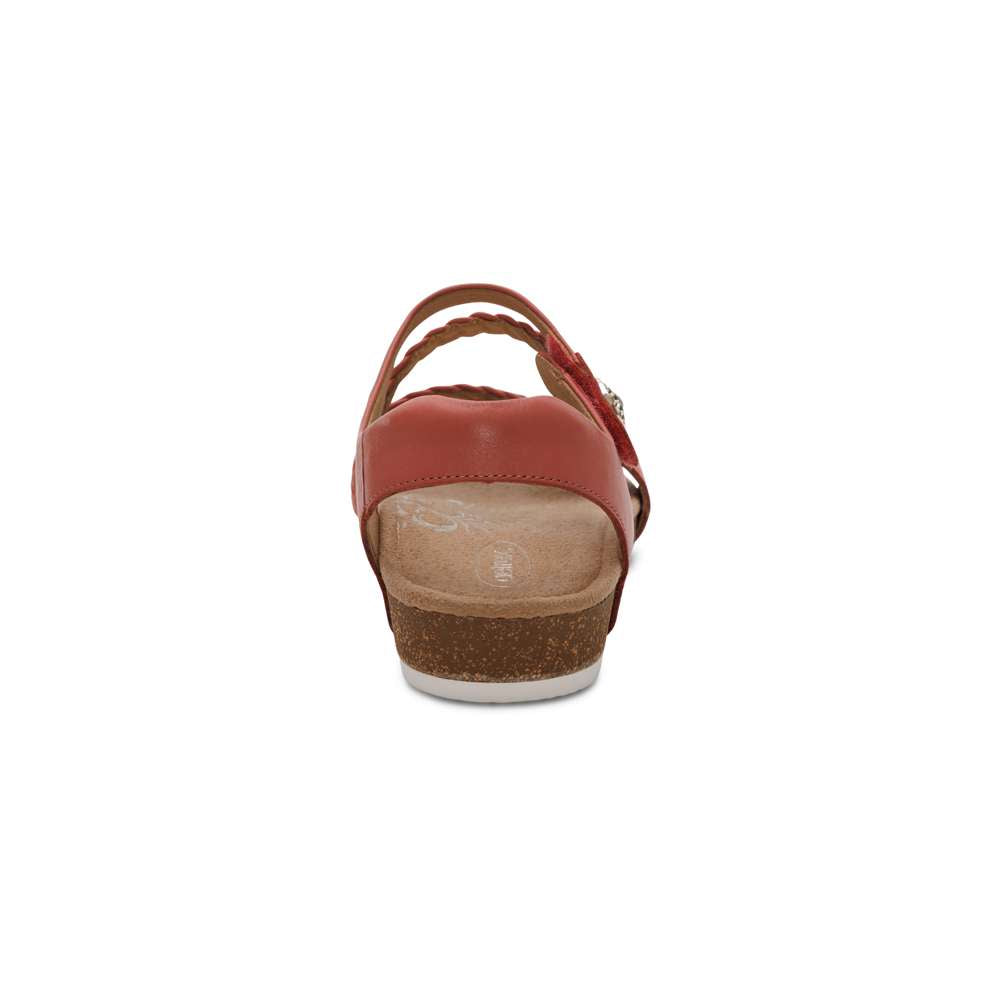 Jillian Braided Strap Sandal - Antique Rose