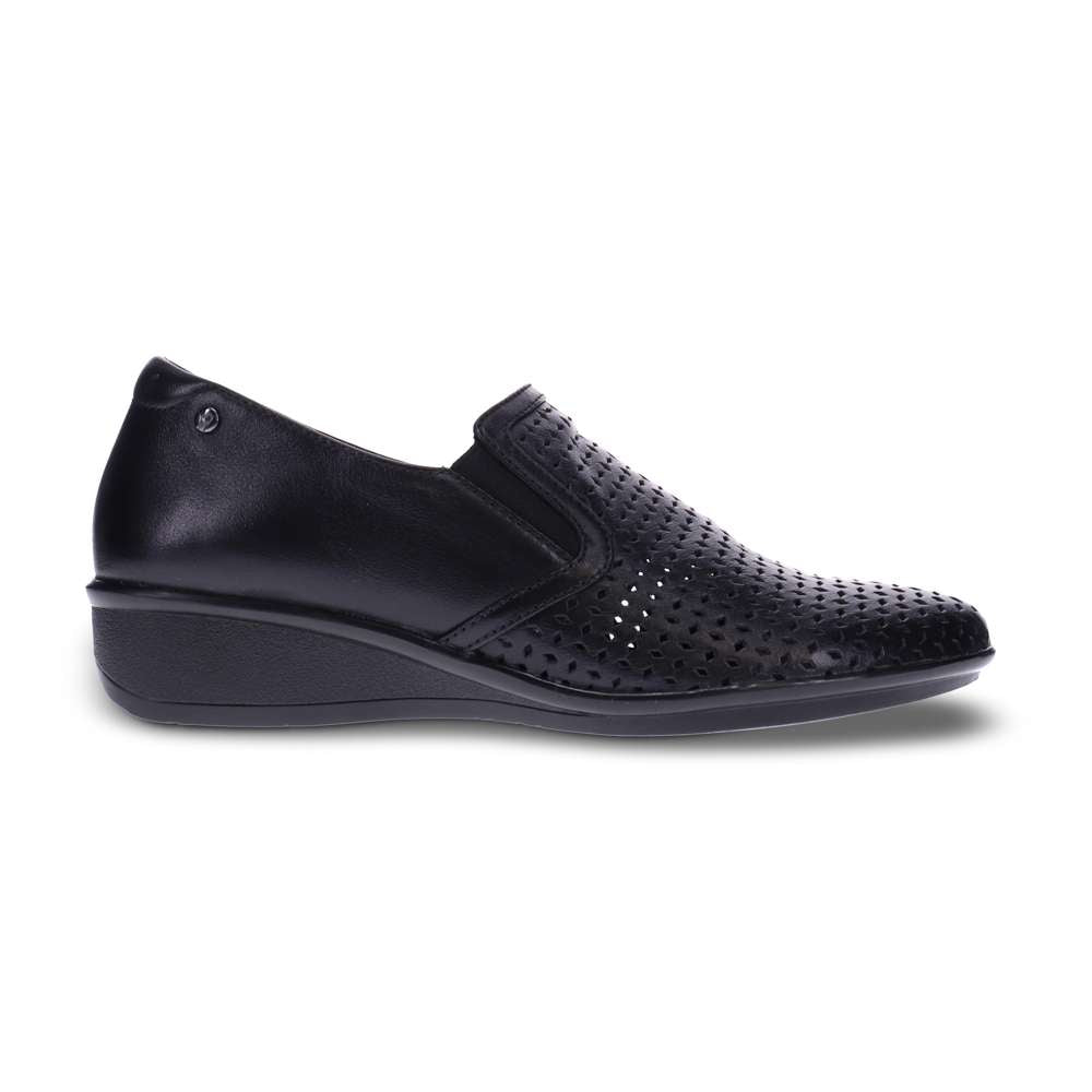 Jordan Wedged Slip-On - Black