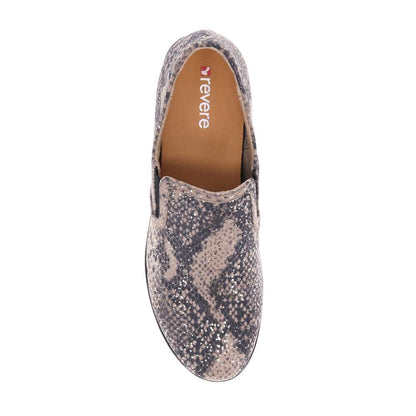 Jordan Wedged Slip-On - Taupe Snake