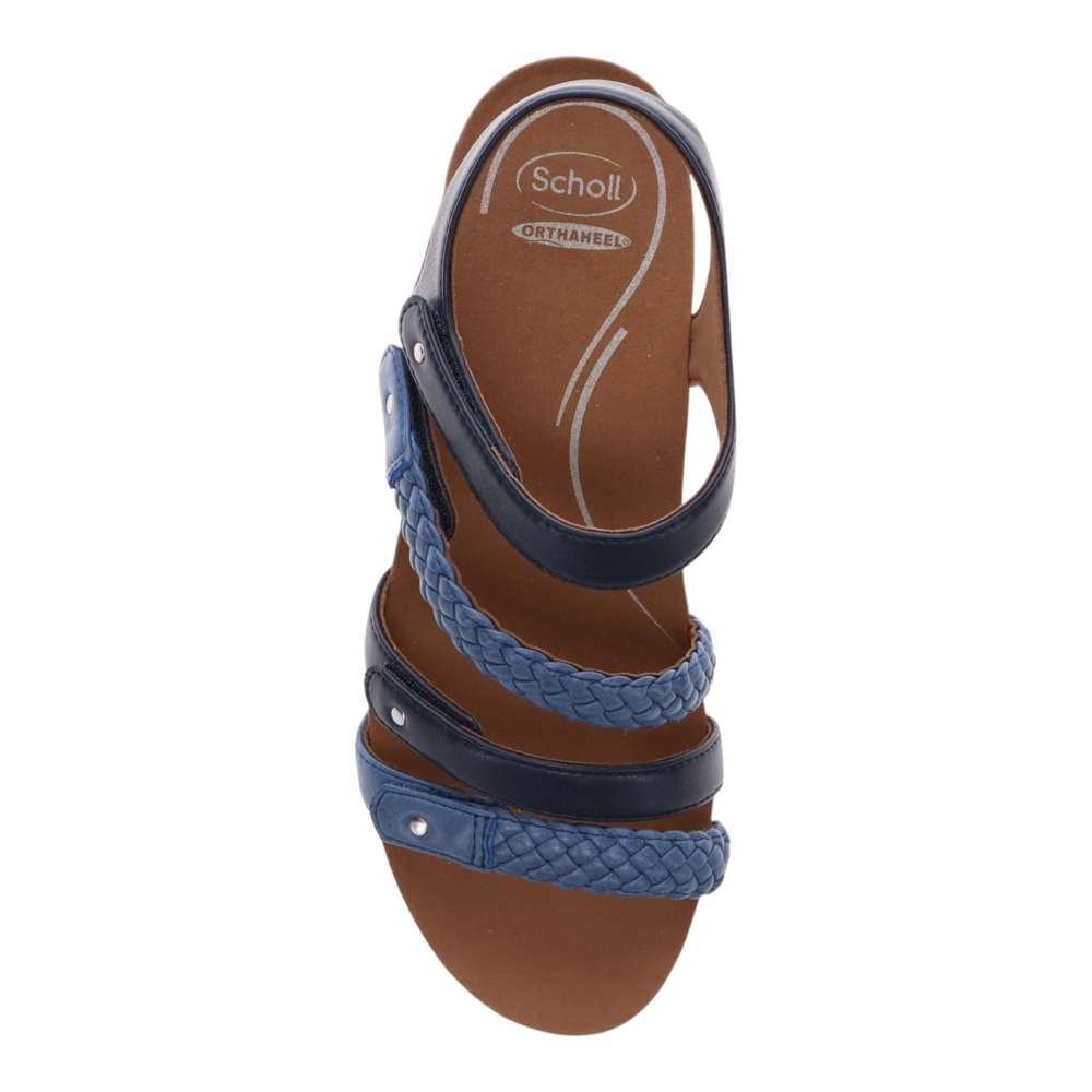 Josie Wedge - Navy Multi