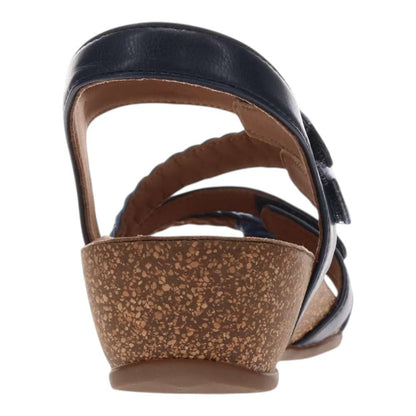 Josie Wedge - Navy Multi