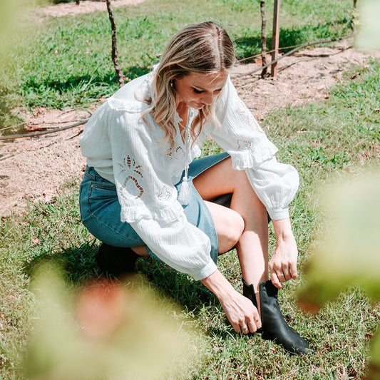 Lifestyle image for Karla Boot - Black