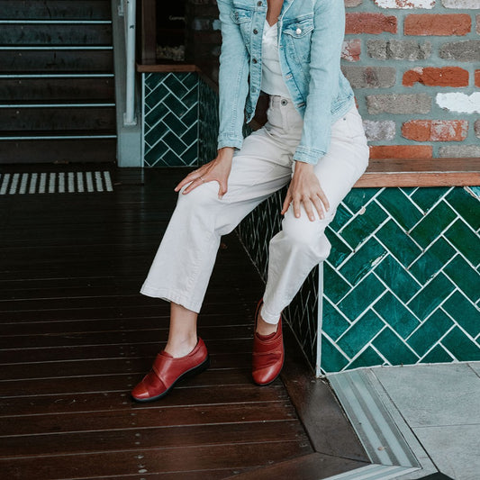 Lifestyle image for Karley Casual - Dark Red