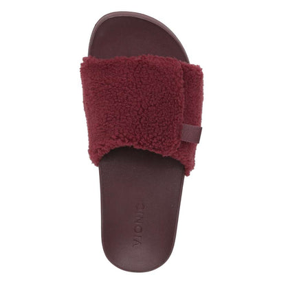Keira Shearling Slide - Port