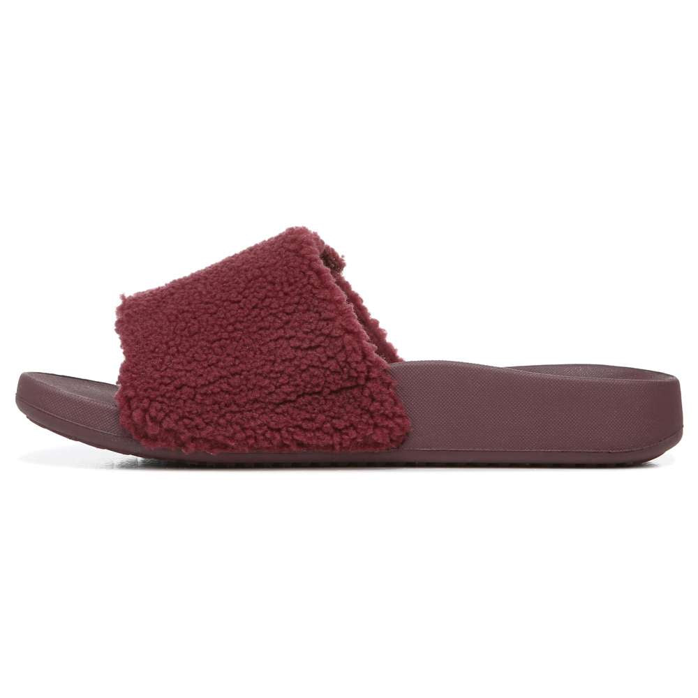 Keira Shearling Slide - Port