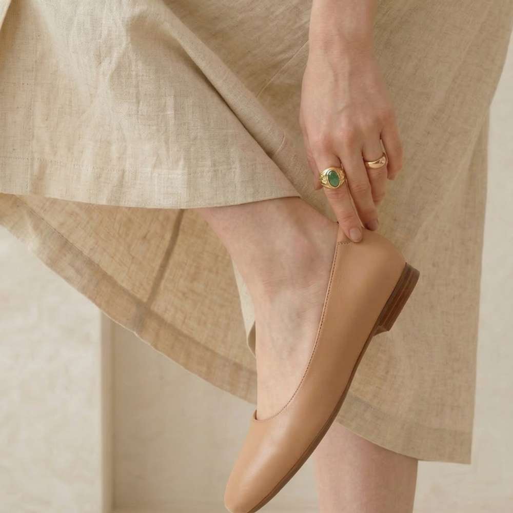 Kelly Ballet Flat - Beige