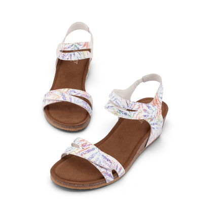 Kimberley Print Wedge - Paradise