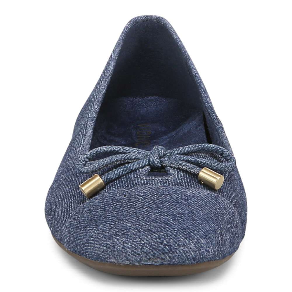 Klara Ballet Flat - Denim Blue