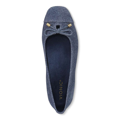 Klara Ballet Flat - Denim Blue