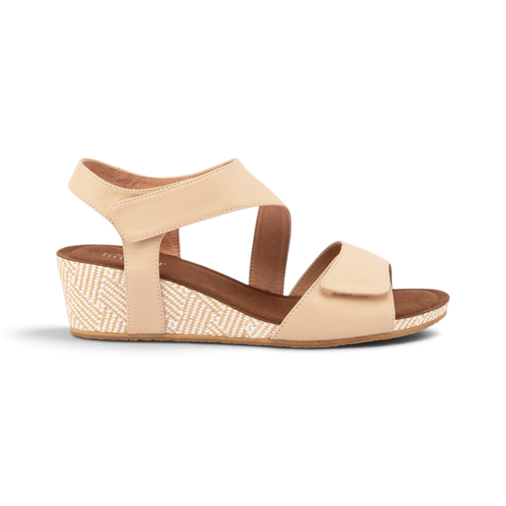 Kyra Wrap Wedge - Sand