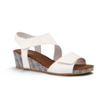 Kyra Wrap Wedge - White
