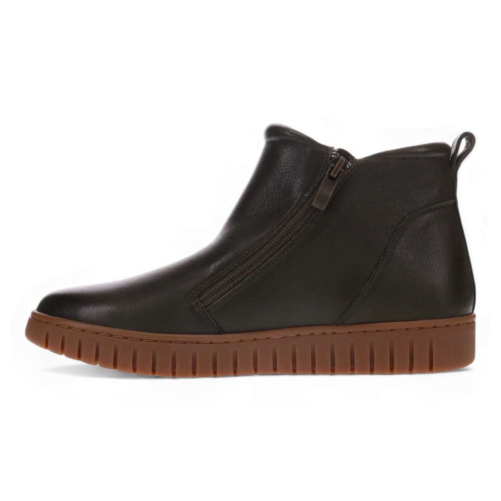 Leni Zip Boot - Olive