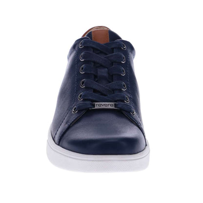 Limoges Lace-Up Casual Sneaker - Blue French/Cognac