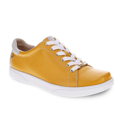 Limoges Lace-Up Casual Sneaker - Mustard French