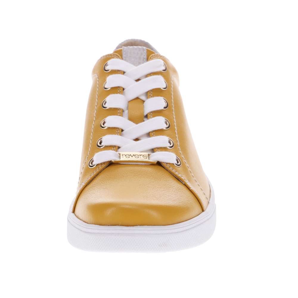 Limoges Lace-Up Casual Sneaker - Mustard French