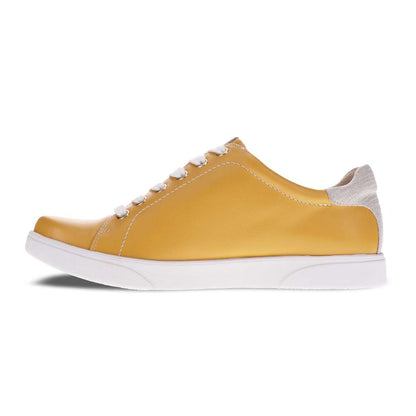 Limoges Lace-Up Casual Sneaker - Mustard French