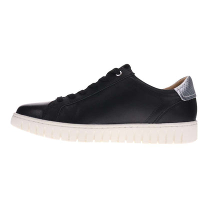 Luna Zip Casual Sneaker - Black