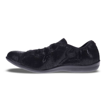 Lyon Lace-Up - Black Lizard
