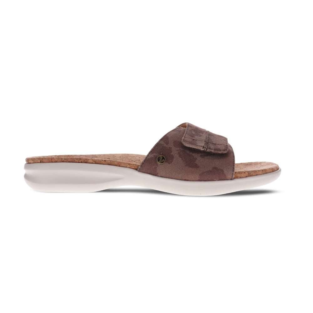 Macau II Slide - Cognac Camo