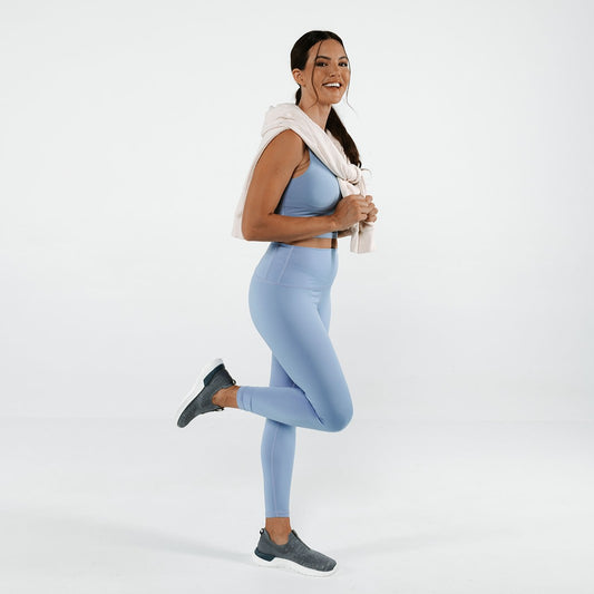 Lifestyle image for Maggie Slip-On Casual Sneaker - Dark Blue/Silver