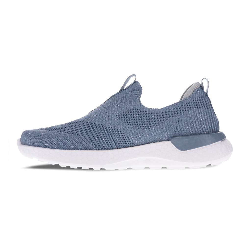 Maggie Slip-On Casual Sneaker - Grey/Silver