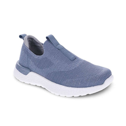 Maggie Slip-On Casual Sneaker - Grey/Silver