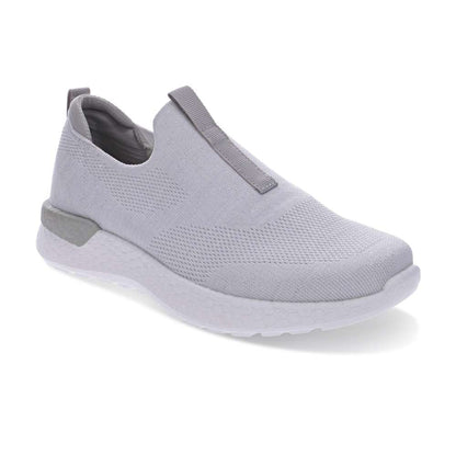 Maggie Slip-On Casual Sneaker - White/Silver