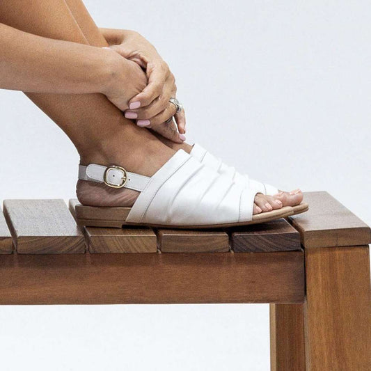 Lifestyle image for Mandy Flat Sandal - Black