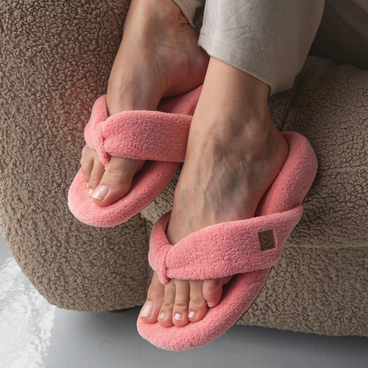 Lifestyle image for Cozy Slipper - Apricot