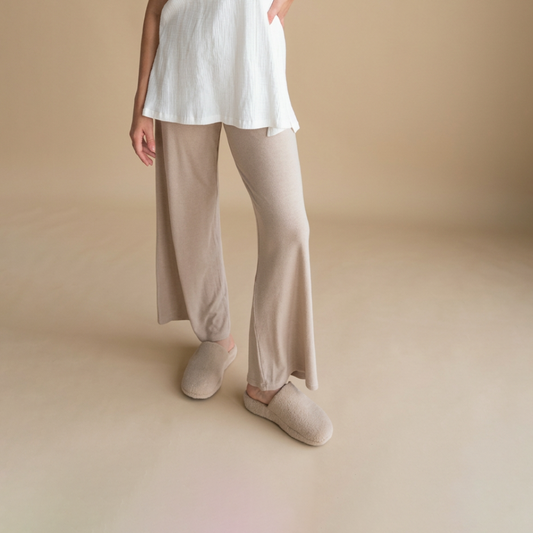 Lifestyle image for Cushy II Slipper - Taupe