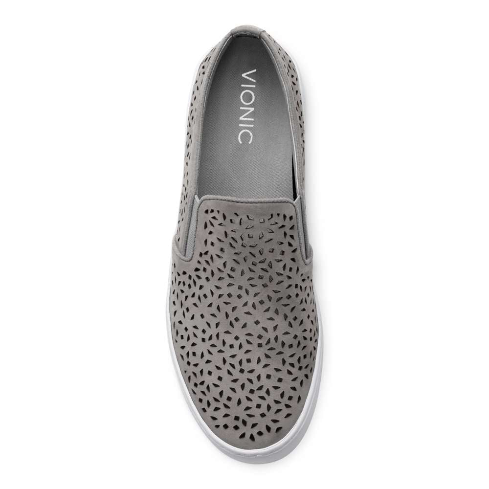 Midi Perf Slip-On Casual Sneaker - Grey
