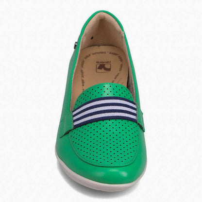 Monte Carlo Wedged Loafer - Emerald