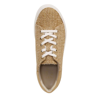 Morrison 2.0 Lace-Up Casual Sneaker - Tan Raffia Fabric