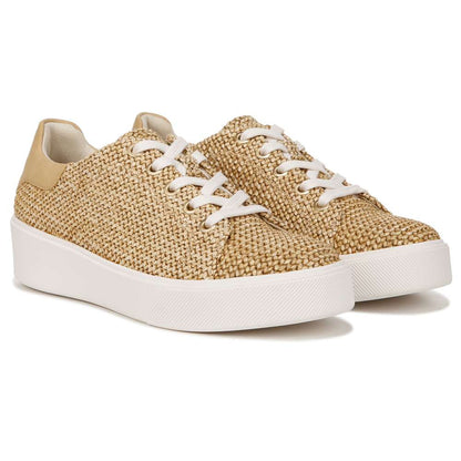 Morrison 2.0 Lace-Up Casual Sneaker - Tan Raffia Fabric