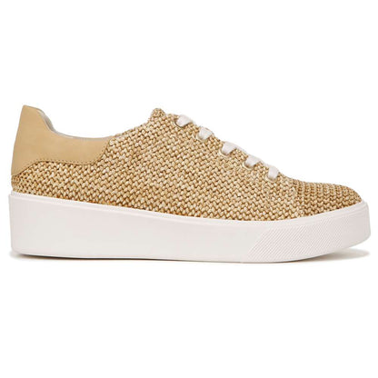 Morrison 2.0 Lace-Up Casual Sneaker - Tan Raffia Fabric