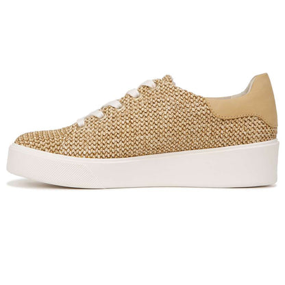 Morrison 2.0 Lace-Up Casual Sneaker - Tan Raffia Fabric