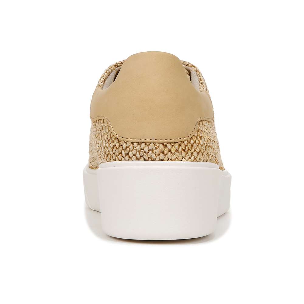 Morrison 2.0 Lace-Up Casual Sneaker - Tan Raffia Fabric