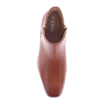 Felicity Ankle Boot - Dark Tan