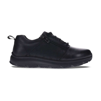 Judy Lace-Up Work Shoe - Black
