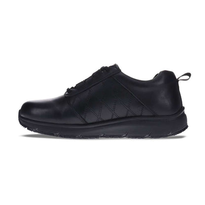Judy Lace-Up Work Shoe - Black