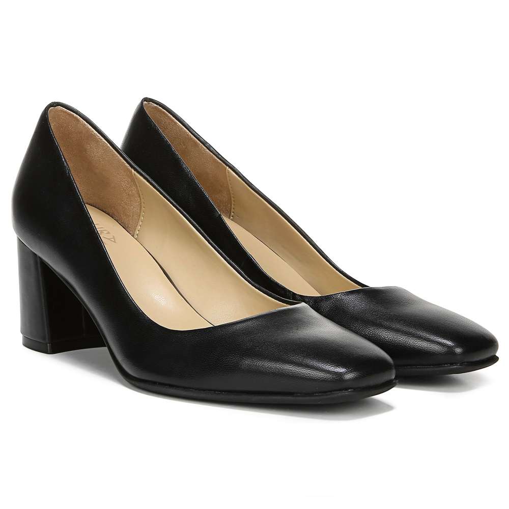 Willow Block Heel - Black