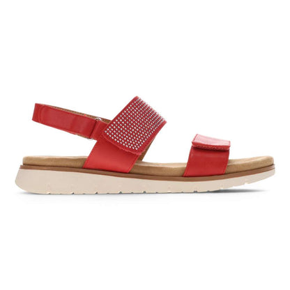Nancy Slingback Sandal - Red