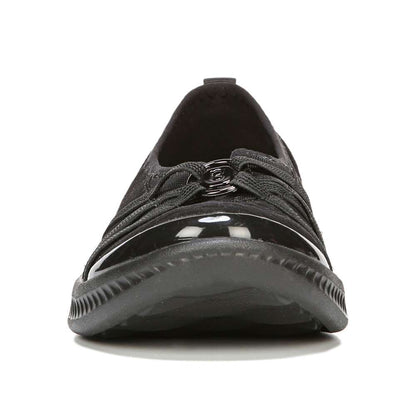 Niche Slip-On Casual Sneaker - Black