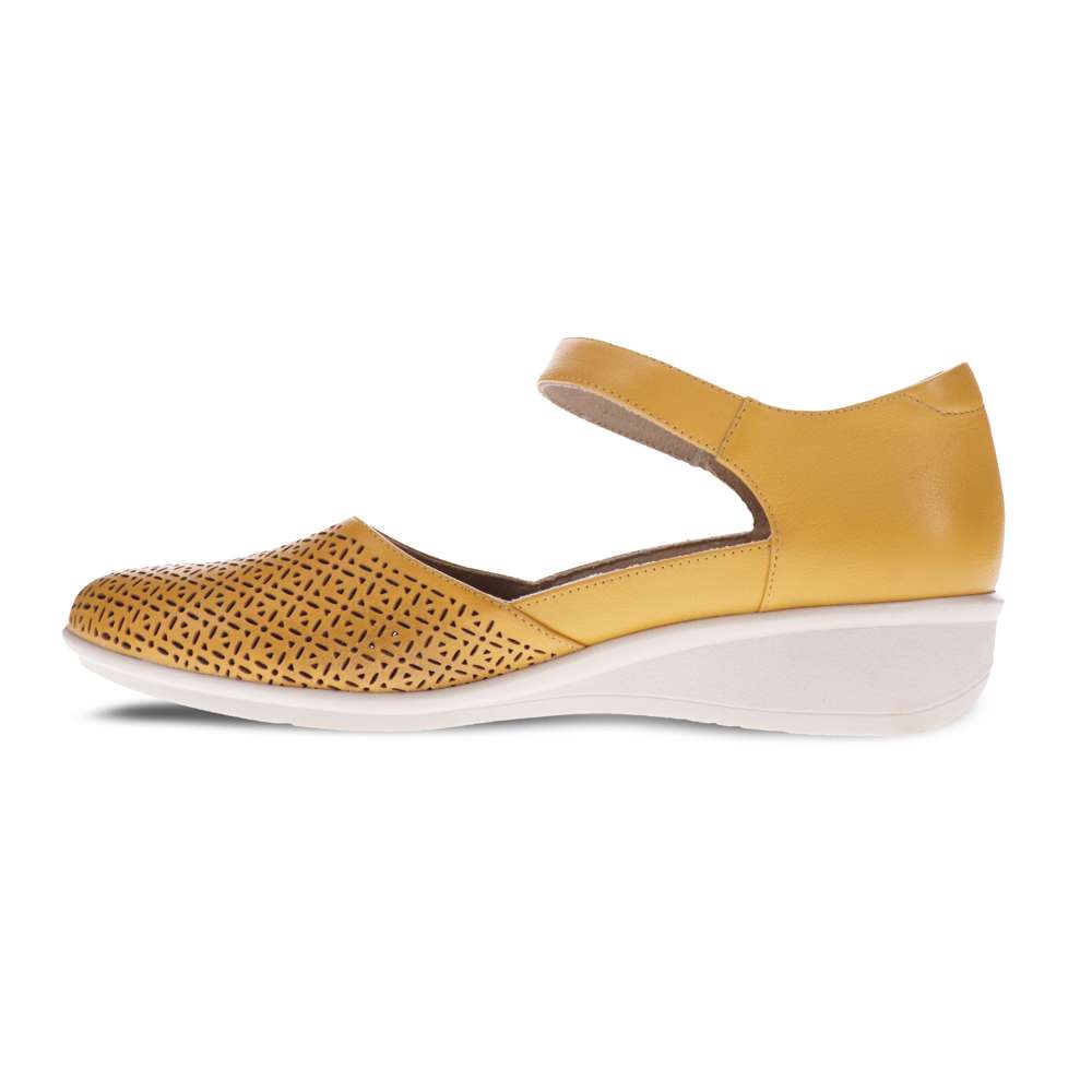 Osaka Mary-Jane - Mustard French Laser