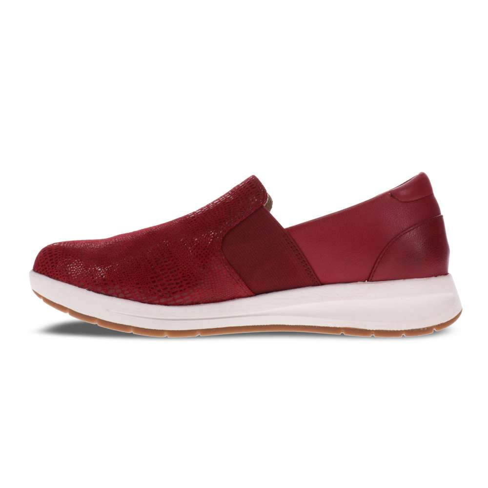 Panama Slip-On Casual Sneaker - Cherry Lizard