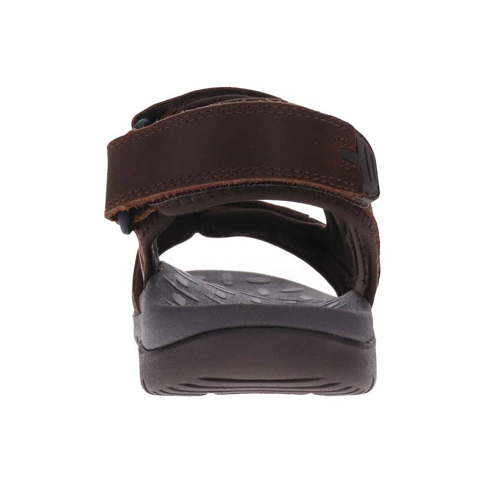 Power Back Strap Sandal - Brown