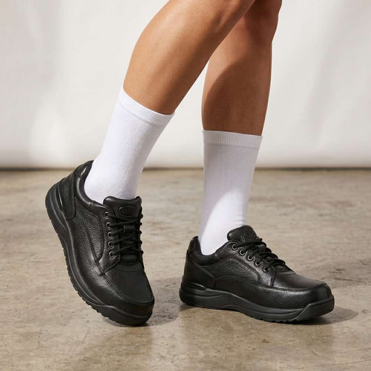 Lifestyle image for Power Walker Lace-Up Sneaker - Black